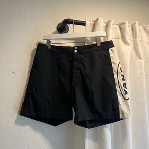 Vans Black and Cream board shorts